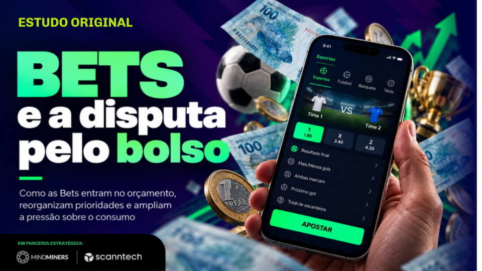 Bets e comportamento do consumidor: como as apostas estão disputando o bolso do brasileiro